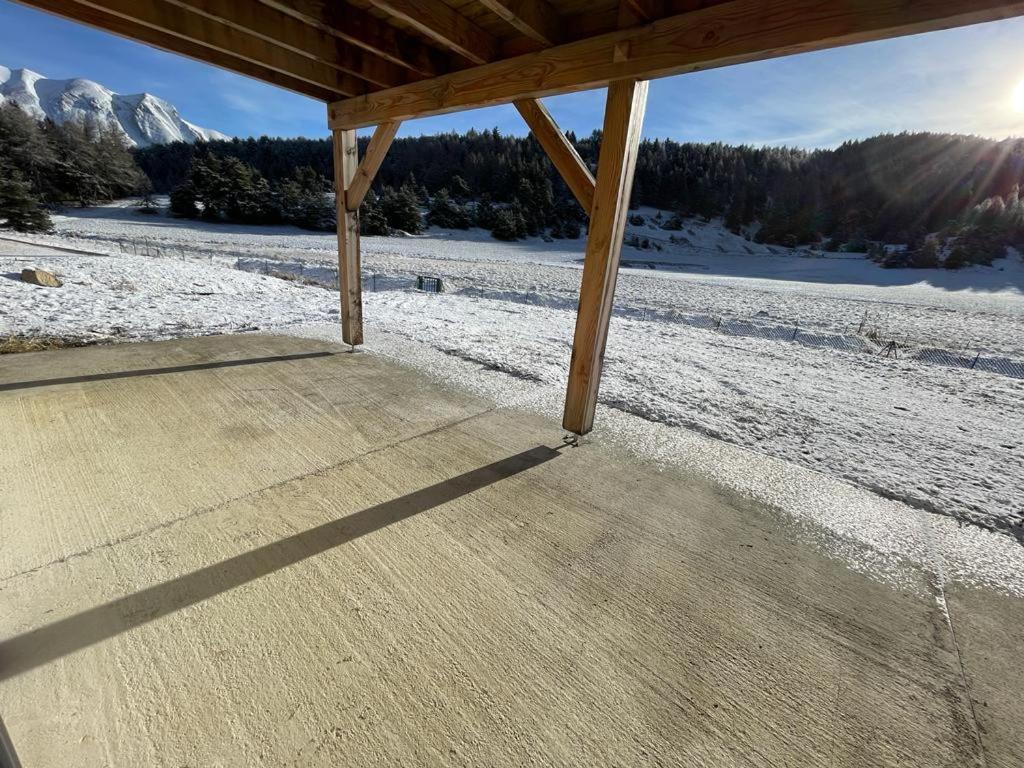 Appartement Lumineux Neuf Dans Bas De Chalet Le Douglas La Joue du Loup Exterior photo